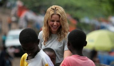 Shakira en Haïti-