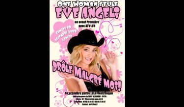 Eve Angeli affiche spectacle-