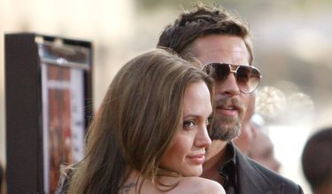 photos-culture-cinema-Angelina Jolie et Brad Pitt - première d'Inglourious basterd--