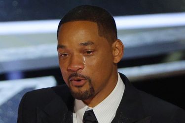 Will Smith en larmes après avoir obtenu l'Oscar du meilleur acteur