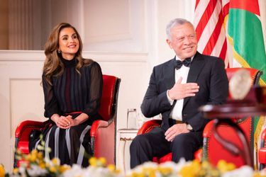 Le roi Abdallah II et la reine Rania de Jordanie ont reçu le «Path to Peace Award» à New York, le 9 mai 2022