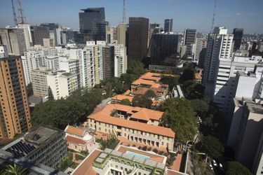 Au cœur de Sao Paulo, les 5 hectares de la Cidade Matarazzo.