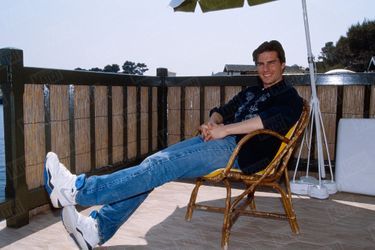 Tom Cruise pour Match, Festival de Cannes 1992.