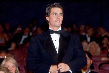 Tom Cruise, le soir de la clôture du Festival de Cannes, le 18 mai 1992. C'est l'acteur qui a remis la Palme d'Or au cinéaste danois Bille August pour son film «Les Meilleures Intentions».