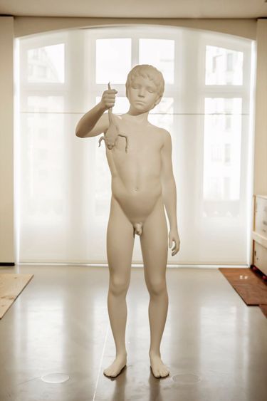«Boy with Frog » (2009).
