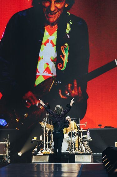Les Rolling Stones mardi soir au Groupama Stadium.