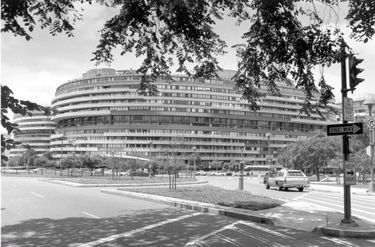 Le Watergate, immeuble cossu de bureaux au coeur de Washington. Le Parti démocrate avait installé son siège au 6e étage.