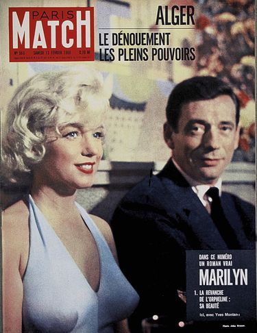 Février 1960. Sur le tournage du film de George Cukor « Le milliardaire », avec Yves Montand. Ils vont vivre une passion fulgurante.