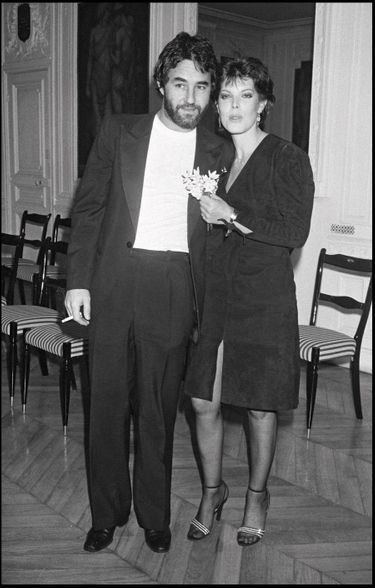 Lors de son mariage avec Benjamin Auger, en 1979.