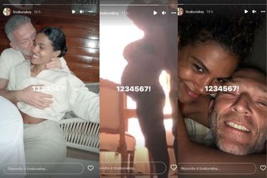 Vincent Cassel et Tina Kunakey fêtent leurs 7 ans d'amour sur Instagram, le 31 juillet 2022.