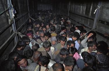 Transport en « bétaillère ». Début juin, les talibans raflent 1500 drogués en deux nuits.