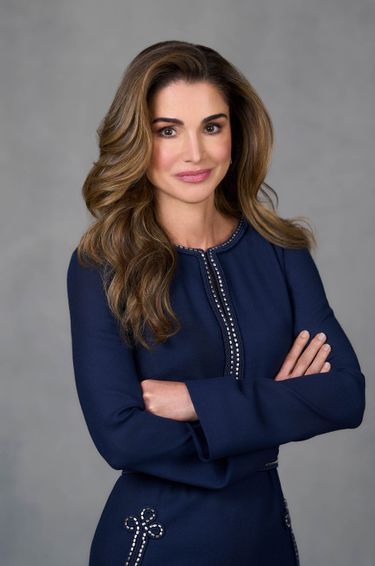 La reine Rania de Jordanie. L'un des portraits diffusés le 23 août 2022 en prélude de ses 52 ans