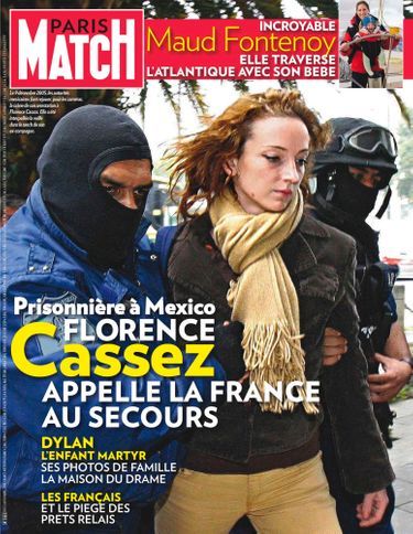 Florence Cassez en couverture du numéro 3121 de Paris Match, en mars 2009. Elle vient d’être condamnée en appel par un tribunal mexicain à soixante ans de prison.