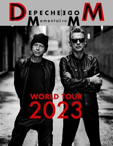 L'affiche de la nouvelle tournée de Depeche Mode