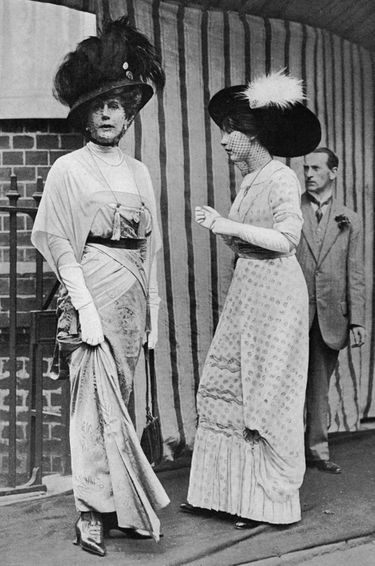 Alice keppel et sa fille aînée Violet en 1912