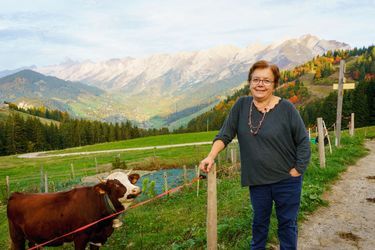 Marie-Louise Donzel, agricultrice à la ferme des Corbassières, élue départementale et présidente du Syndicat interprofessionnel du reblochon.