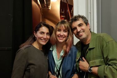 Caterina Murino, Aline Gaillot et Stéphane Metzger.