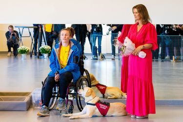 La princesse Märtha Louise de Norvège était très impliquée dans le domaine du handicap. Ici à As, le 7 septembre 2022