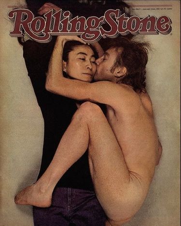 1981. Yoko Ono et John Lennon en couverture.