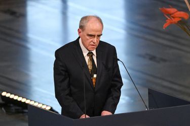 Le président de Memorial, le russe Yan Rachinsky, co-lauréat du Nobel de la paix.