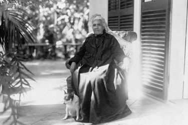 L'ancienne reine d'Hawaï Lili’uokalani en 1917, année de son décès