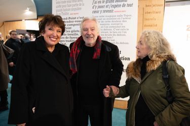 Avec Pierre Arditi et Catherine Hiegel, au théâtre du Rond-Point, le 12 décembre.