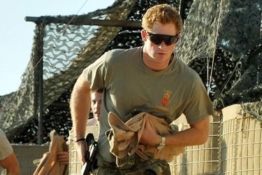 Le prince Harry mobilisé avec l'armée britannique en Afghanistan, en 2013.