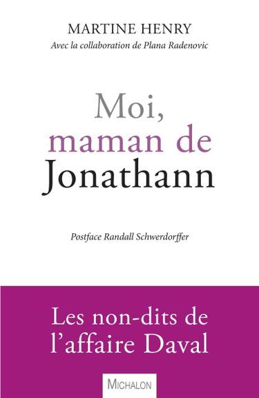 La couverture de «Moi, maman de Jonathann».