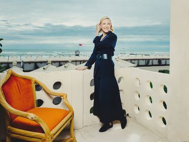 Cate Blanchett lors de la Mostra de Venise, en septembre 2022.