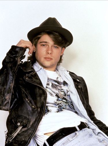 Brad Pitt en 1988.