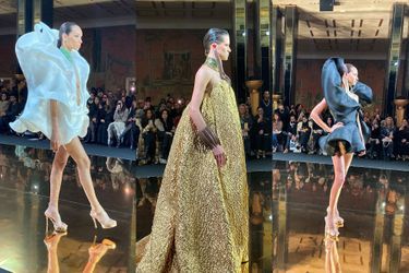 Le défilé haute couture Stéphane Rolland, dévoilé le 24 janvier 2023 à la Fashion Week de Paris.