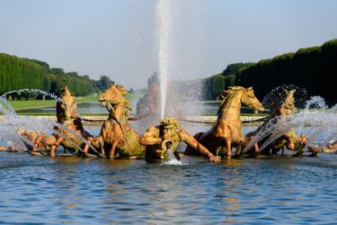 View of the basin of Apollo's chariot at Versailles