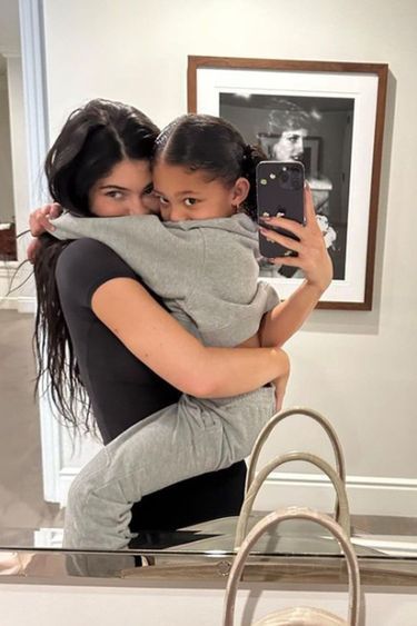 Kylie Jenner et sa fille Stormi.
