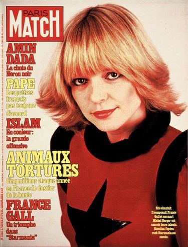 France Gall, alias Cristal, fait la couverture le 27 avril 1979.