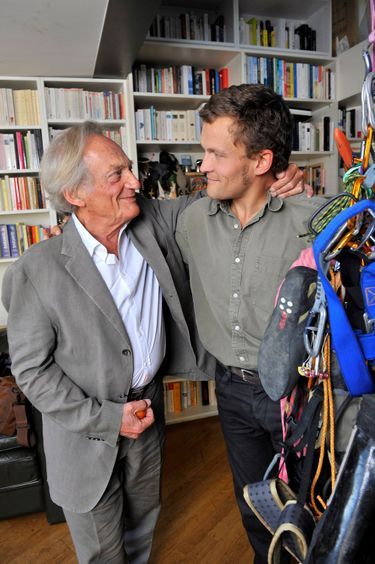 Sylvain et Philippe Tesson en 2011.