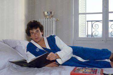 Guy Forget pour Paris Match, janvier 1983.