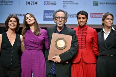 Irène Jacob, Monica Bellucci, Tim Burton, Imany, Alice Taglioni - Tim Burton a reçu le prix Lumière 2022 lors de la 14ème Edition du festival du cinéma Lumière Film Festival à Lyon. Le 21 octobre 2022
