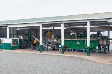 L'usine NetZero à Nkongsamba, au Cameroun.