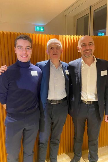 De gauche à droite, Olivier Reinaud, Jean Jouzel et Axel Reinaud, tous trois co-fondateurs de NetZero.