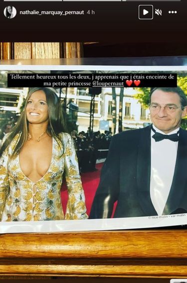 Nathalie Marquay et son époux Jean-Pierre Pernaut au Festival de Cannes, en 2002.