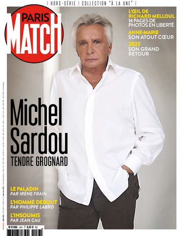En couverture de notre hors-série, Michel Sardou photographié par Richard Melloul.