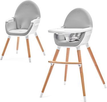 La chaise haute 2 en 1 de Kinderkraft, le design le plus élégant