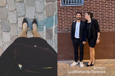Laure Manaudou et Jérémy Frérot sur le compte Instagram de la nageuse, le 23 mars 2023.