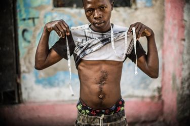 Senatus, 22 ans, victime d’une balle perdue le 26 janvier, alors qu’il vendait des valises dans le quartier de Bas-Delmas.