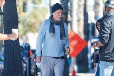 Bruce Willis, Le 6 février, à Los Angeles, lors d’une de ses rares sorties.