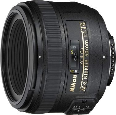 L’objectif Nikon 50mm fixe avec une focale de 1,4, pour apprendre le cadrage