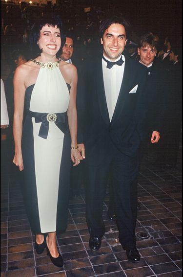 Liane Foly et André Manoukian au Festival de Cannes en 1992.