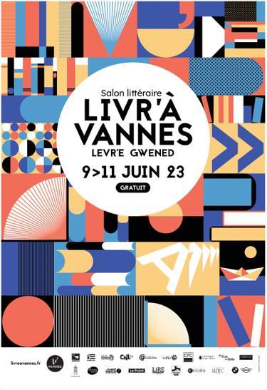 Salon littéraire Livr’à Vannes, du 9 au 11 juin, sur l’esplanade du port.