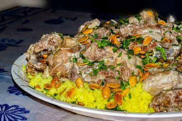 Le mansaf, plat traditionnel jordanien