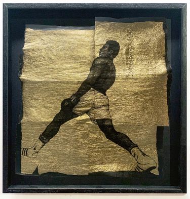 «Ali» (2023), de Clay Apenouvon, à la galerie Véronique Rieffel.